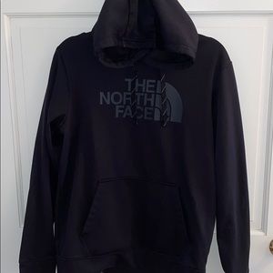 Men’s North Face black dry fit sweatshirt